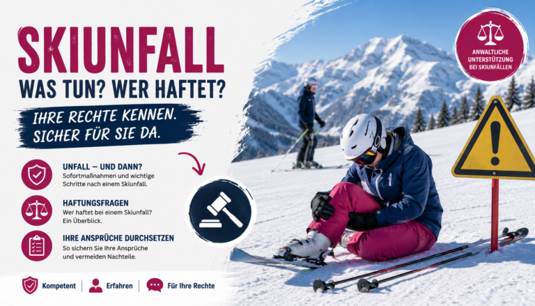 Skiunfälle und Rodelunfälle in Österreich – Ihre Rechte